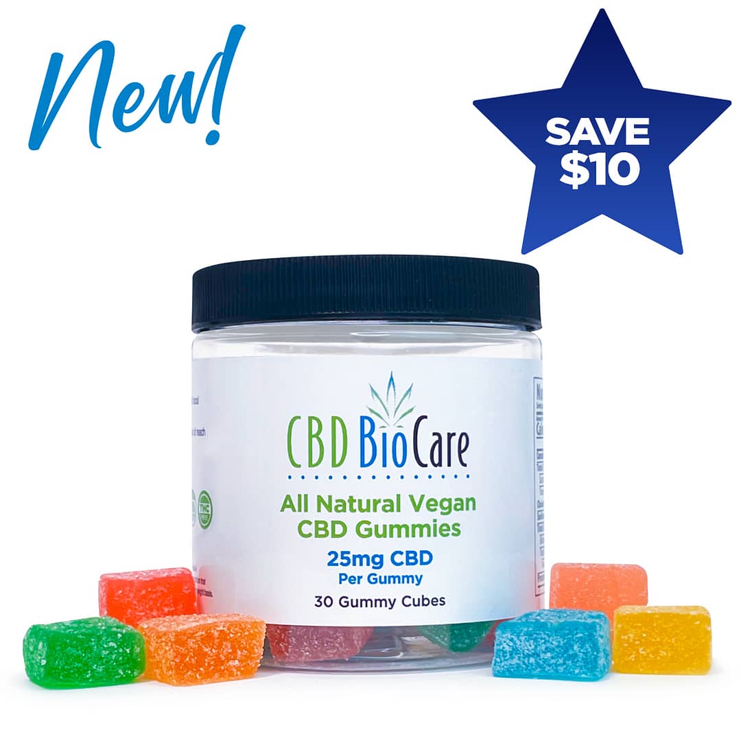ALL NATURAL VEGAN CBD GUMMIES