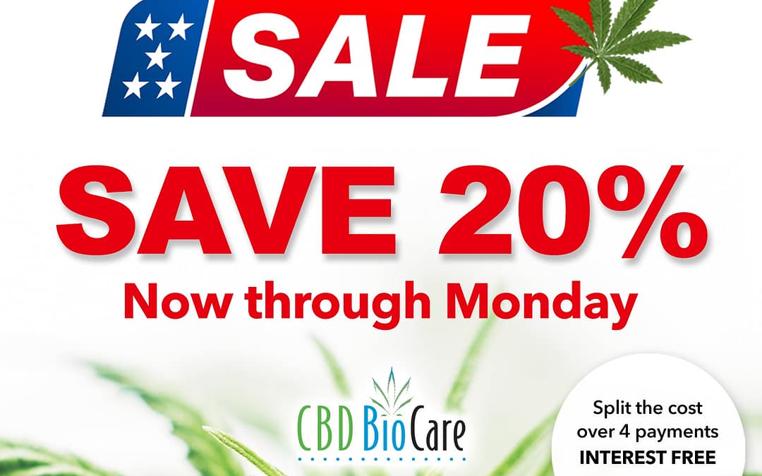 CBD BIOCARE LABOR DAY 2022 SALE
